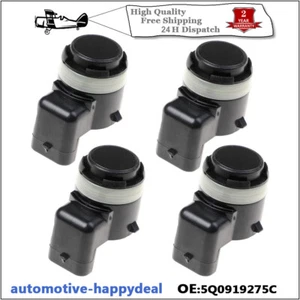 4X PDC Parking Sensor 5Q0919275C For Audi A3 A4 Seat Leon Skoda VW Golf Touran - Picture 1 of 6