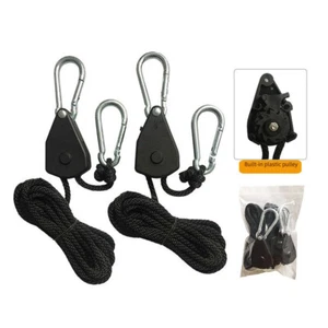 1/8" Adjustable Rope Hanger Heavy Duty Ratchet Tie down Strap - Picture 1 of 13