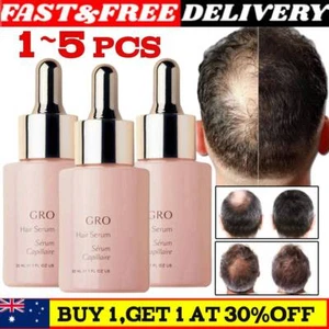 1~5 PIEZAS GRO Suero para el Crecimiento del Cabello Más Grueso Vegano Completo Más Saludable 30 ml - Imagen 1 de 9