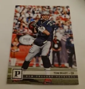2018 Tom Brady Panini Football #189 New England Patriots NFL Football Card MINT  - Picture 1 of 1