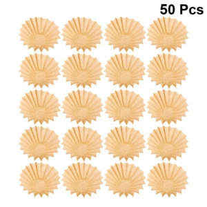 50 PCS Filterpapier Ungebleichter Kaffeefilter Kaffeefilterpapier - Bild 1 von 11