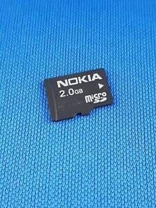 Original Nokia Microsd Micro-SD Speicherkarte 2 GB fur Handys Smartphones  GUT