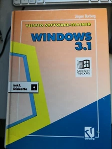 Windows 3.1  Vieweg Software-Trainer ohne Diskette - Bild 1 von 3