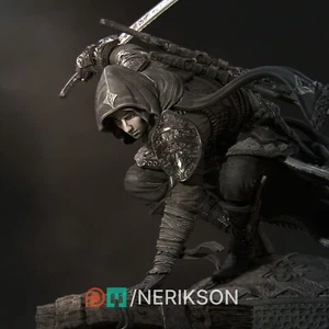 Nasir the Unseen Blade/Assassin/3D Printed/Unpainted/Unassembled - Foto 1 di 3