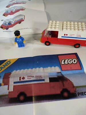 LEGOLAND CANDADA POST VAN EXCLUSIVEY  FROM CANDADA POST RARE No Box or Inst. - Image 1 of 4