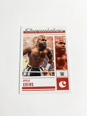 Apollo Crews 2023 Panini Chronicles WWE Base Card # 3 - Image 1 of 2