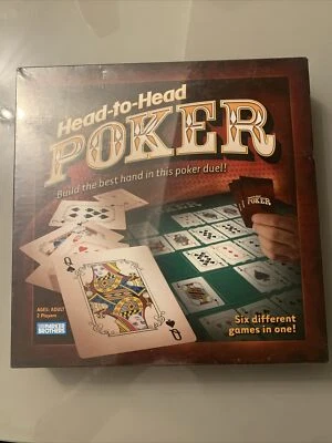 Head-to-head Poker - Cards Card Game - 6 Different games in one! All Sealed New - Image 1 of 4
