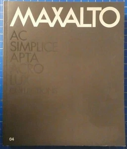 MAXALTO AC Collection 2004 Katalog H-17897 - Bild 1 von 5