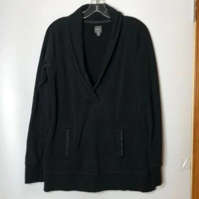 Gap тела женщин толстовка эластичной черный длинные рукава карманы M средний - Изображение 1 из 4