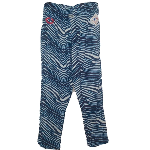 NWT Minnesota Twins MLB Majestic ZUBAZ Animal Print Football Pants Stretch Retro Cover