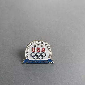 Olympic Summer Games Sydney Australia 2000 Lapel Hat Jacket Pin - Picture 1 of 2
