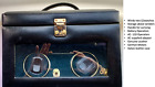 Watch Winder.Winds two watches NEW AC/DC Leather Case German Motors  CYBERMONDAY