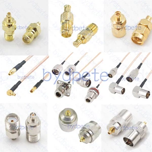 MMCX Male Female Connector SMA Male Female RP-SMA Male N-type 50ohms Coaxial - Picture 1 of 5