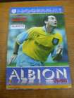 12/08/1995 West Bromwich Albion v Charlton Athletic  (Faint Crease)