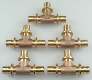 5x TECE TECEFLEX T-STÜCK 20 MM x 20 MM x 20 MM PRESSFITTINGE 710120 - Bild 1 von 1