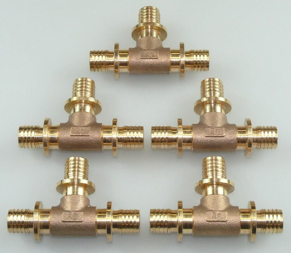 5x TECE TECEFLEX T-STÜCK 20 MM x 20 MM x 20 MM PRESSFITTINGE 710120 - Bild 1 von 1