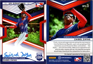 2023 Panini Elite Extra Edition - Zaibel Zayas Autograph DPS-ZZ - Bild 1 von 1
