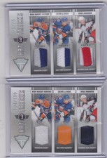 11-12 Titanium Hat Tricks Prime + regular Ryan Johansen Nugent-Hopkins De Haan