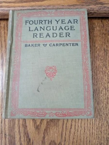 Sprachleser im vierten Jahr von Bäcker und Zimmermann 1915 - Bild 1 von 7