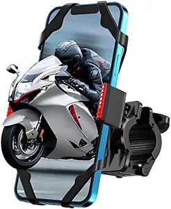 Lamicall Bike Phone Holder, Motorcycle Phone Mount - Motorcycle Handlebar Cell - Picture 1 of 9