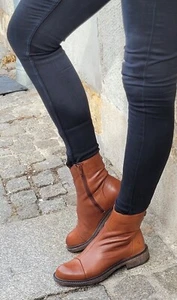 Botín mujer Shoedesign Copenhagen DAYTON marrón brandy cuero auténtico - Imagen 1 de 13