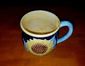 ~Large 3D Sunflower Coffee Mug~ 1988 The Haldon Group~ Vintage~ - Picture 1 of 12