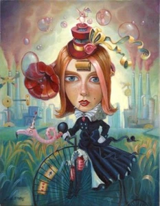 Tinkerer's Daughter Leslie Ditto Art Print 7x9 - Picture 1 of 1