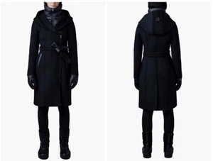 Mackage bavaglino rimovibile donna nero sciita-Z 800 imbottito bavaglino taglia small - Foto 1 di 7