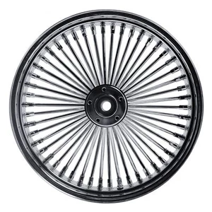 FatFlex 18*4.25'' Rear Wheel Fat Spokes for 08-up Softail/Dyna/Sportster ABS - Bild 1 von 9