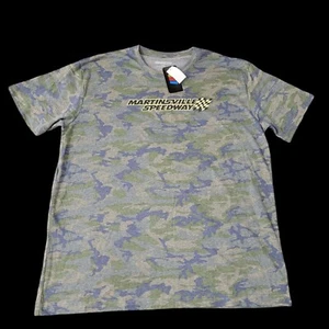 Martinsville Speedway Camo Spellout Logo T Shirt Size 2XL New With Tags - Picture 1 of 5