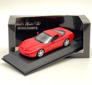 Coche deportivo Chevrolet Corvette Minichamps 430142620 año 1997, 1:43, embalaje original, F7/14 - Imagen 1 de 6