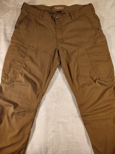 5.11 Tactical APEX Pants Men's 42x32 Beige Cargo Outdoor Workwear Pocket Stretch - Picture 1 of 20