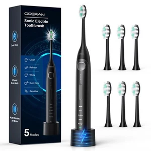 Electric Toothbrush for Adults and Kids High Power Sonic Rechargeable Toothbr... - Picture 1 of 6