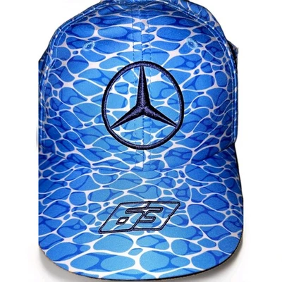 George Russell 梅赛德斯 AMG Petronas 赛车帽 - 一级方程式 - 迈阿密大奖赛 - 爸爸帽 — 第 1/3 张图片