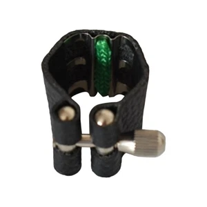 PU-Leder Sopran B Klarinette Gummi Mundstück Ligatur Musikalische Blasinstr3025 - Bild 1 von 6