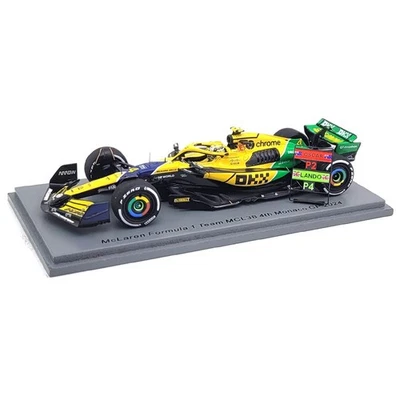 2024 Lando Norris McLaren F1 Team MCL38 Monaco GP - 1/43 Spark Models - Immagine 1 di 3