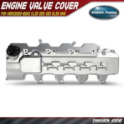 驾驶发动机阀盖适用于梅赛德斯-奔驰 CL55 E55 G55 SLK55 AMG CLK500 — 第 1/4 张图片
