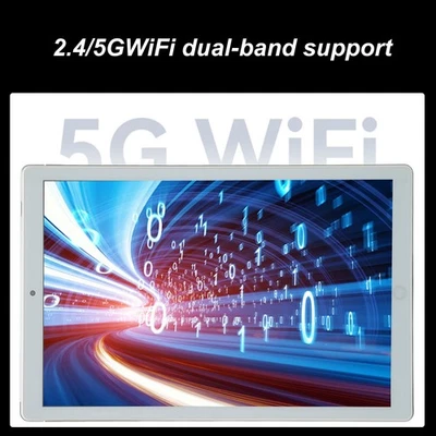 ¸10.1in Tablet For Andr-oid11 2.4 5GWiFi 6G 128G 2560x1600IPS 5MP 8MP Dual Cam - Image 1 of 4