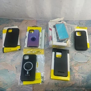 Lot de 8 coques Otterbox et autres sans marque pour iPhone 12 13 Pro 14 Pro 12 Mini - Photo 1 sur 9