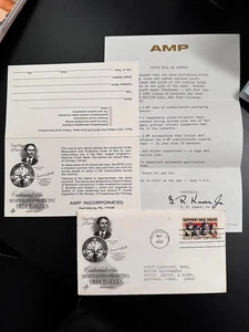Sc 1342 Support Youth Artcraft variety SEV#1A32 FDC AMP commercial w/ insert - Picture 1 of 1