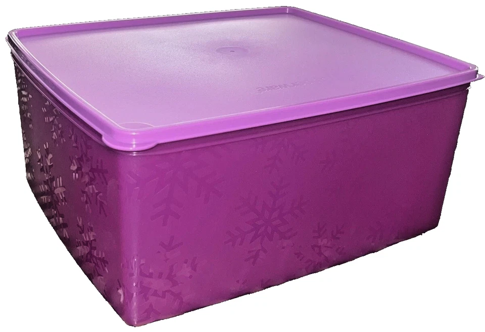 TUPPERWARE 5.7 L / 24 Cups Purple Freezer Mate Airtight Storage! 💜EXTRA LARGE! - Image 1 of 3