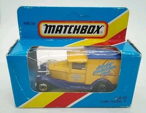 Matchbox Ford Modelo A "Junior Matchbox Club" Amarillo #MB38 1981 - ¡Nuevo y Sellado! - Imagen 1 de 6