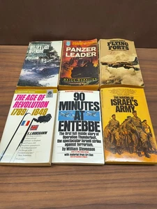 Vintage WWII & Military History Paperback Lot - 6 BÜCHER - Bild 1 von 8