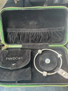 Authentic Pandora Silver Snowy Wonderland Gift Set with Travel Box - Picture 1 of 2