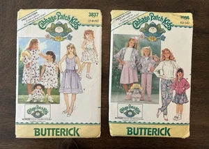 Patrones de ropa vintage Butterick Cabbage Patch niños niñas/muñecas 3837/3996 - Imagen 1 de 3