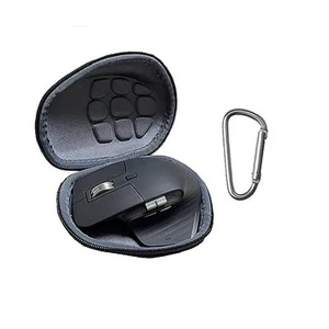 Funda rígida de ratón de viaje para Logitech MX Master 3 / 3S / 2S con mosquetón clip - Imagen 1 de 7