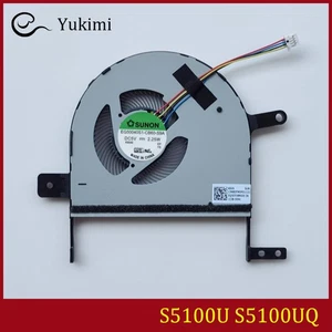 13NB0FM0P01121 FOR ASUS S5100U S5100UQ V580Q S510U X510 F510 Silver Cooling Fan - Picture 1 of 4