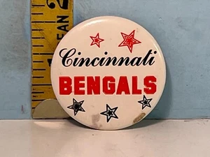 Vintage Cincinnati Bengals NFL Football Pinback Button 1-5/8" - Picture 1 of 2