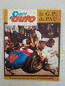 SPORT AUTO N°28 5/1964 INDIANAPOLIS FORD LOTUS SUPER SEVEN GP PAU ALFA GIULIA TI - Imagen 1 de 11