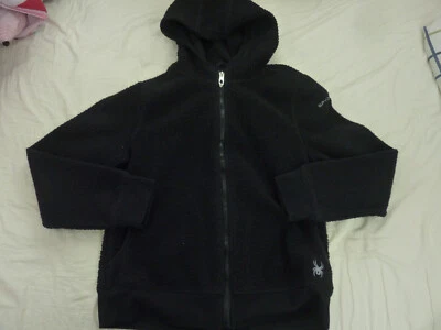 Chaqueta Spyder Lydia Sherpa - Negra Talla XL 16 Niño/Niña Foto 1 de 4